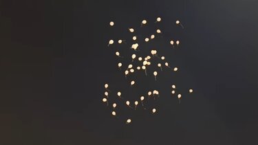 Τέμπη, Μπαλόνια, Ουρανός