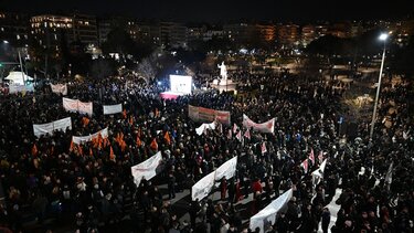 Θεσσαλονίκη, Συγκέντρωση, Τέμπη 7-3