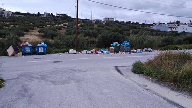 Ηράκλειο, σκουπίδια