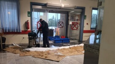 Νοσοκομείο Χανίων, Πλημμύρες