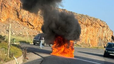 ΒΟΑΚ Φωτιά αυτοκίνητο