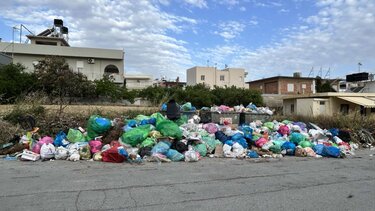 σκουπίδια μεσαμπελιές