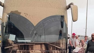 Αφρικανική σκόνη, λασποβροχή