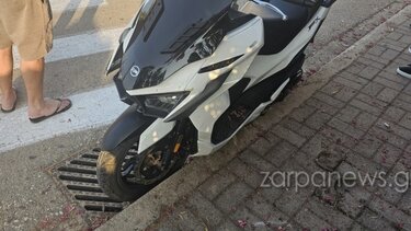 Στο νοσοκομείο οδηγός μηχανής μετά από τροχαίο