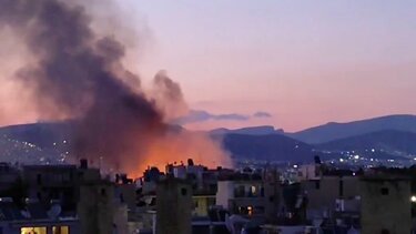 φωτιά παλαιό φάληρο