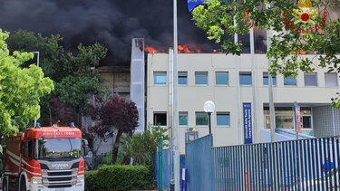 Πυρκαγιά, Πανεπιστήμιο Βιτέρμπο