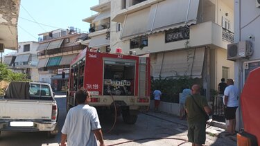 Φωτιά διαμέρισμα Μοίρες