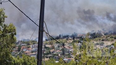 κορωπί φωτιά
