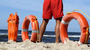 Ναυαγοσώστης, παραλία