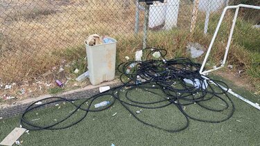 Καταγγελία για την απαράδεκτη και επικίνδυνη κατάσταση του Δημοτικού Γηπέδου Άνω Χερσονήσου