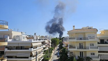 Φωτιά, Παλλήνη