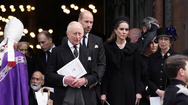 Βασιλιάς Κάρολος, Κηδεία