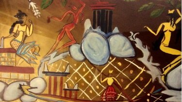 Καταλαγάρι, Αφίσα, Έκθεση ζωγραφικής 