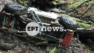 Καστοριά: Τζιπ έπεσε σε γκρεμό 130 μέτρων, σώοι οι επιβαίνοντες!