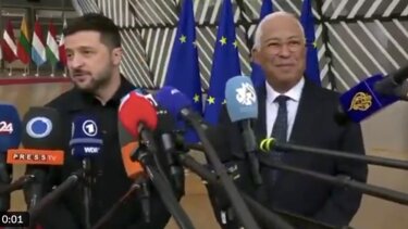 Ζελένσκι, Ευρωπαίοι Ηγέτες