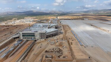 Αεροδρομιο Καστέλι εργοτάξιο