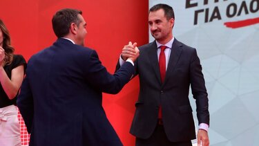 Χαρίτσης και Τσίπρας