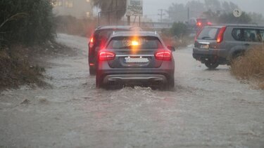 Ηράκλειο Γιόφυρος βροχή