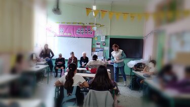 Επίσκεψη στο 1ο Δημοτικό Σχολείο από το ΚΗΦΗ Αγίας Τριάδας