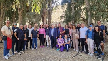 1ος Σχολικός Νεστόριος Δρόμος στα Ενετικά Τείχη