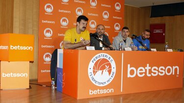 Περιστέρι Betsson BC: Επίσημη παρουσίαση Ονοματοδοσίας και Χορηγίας από την Betsson 