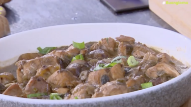 κοτόπουλο με κάστανα