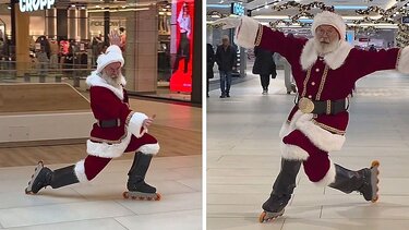 Αγιος Βασίλης-πατίνια