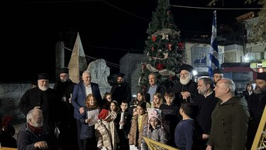 Βιάννος δέντρο φωταγώγηση