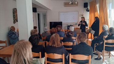 Ενημερωτική εκδήλωση με θέμα την «Πρόληψη Λοιμώξεων σε άτομα Τρίτης Ηλικίας» διοργάνωσε το ΚΕ.ΚΟΙ.Φ.-Α.Π.Η Φορτέτσας του Δήμου Ηρακλείου