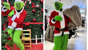 Ο Grinch στο Talos Plaza!
