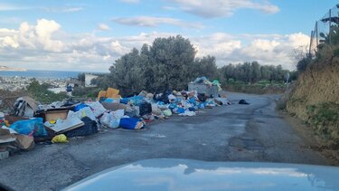 κορακοβούνι σκουπίδια