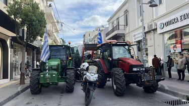 Πορεία Ρέθυμνο τρακτέρ