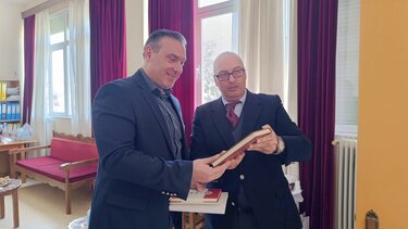 Στην Πατριαρχική Ανώτατη Εκκλησιαστική Ακαδημία Κρήτης ο Αντιπεριφερειάρχης Γ. Ματαλλιωτάκης