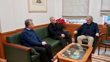 Σταύρος Αρναουτάκης, Γιώργος Ζερβάκης, Συνάντηση