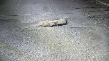 Απελπιστική η κατάσταση με τις λακκούβες!