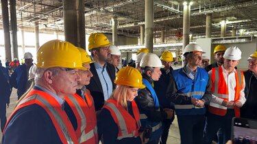 Αλέξης Καλοκαιρινός, Αεροδρόμιο Καστελίου, Εργοτάξιο