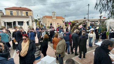 Με χαρά, παραδοσιακά έθιμα και σαρακοστιανά εδέσματα γιορτάστηκαν τα Κούλουμα στο Θραψανό