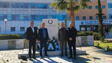 Ηράκλειο: Τίμησαν τη μνήμη των αστυνομικών που έπεσαν στο καθήκον