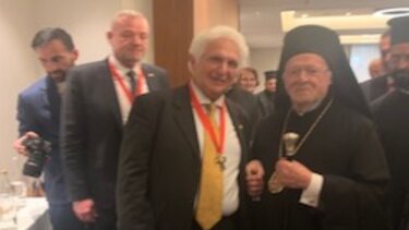 Στην σύναξη των Αρχόντων του Οικουμενικού Πατριαρχείου ο κ. Γεωργιος Βλατάκης