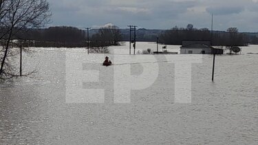 Περισσότερα από 100.000 στρέμματα πλημμύρισαν στον Έβρο 