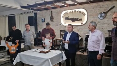 Οικοδόμοι, Γλέντι, Ρέθυμνο