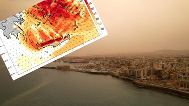 Η Σαχάρα θα… σκεπάσει την Κρήτη: Αφρικανική σκόνη και νοτιάδες που θα ξεπεράσουν τα 100 km/h!