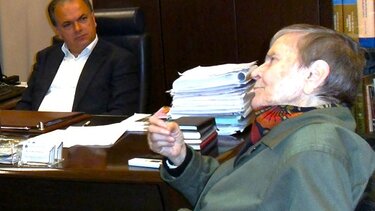 Ελένη Γλύκατζη Αρβελέρ, Γιώργος Μαρινάκης 