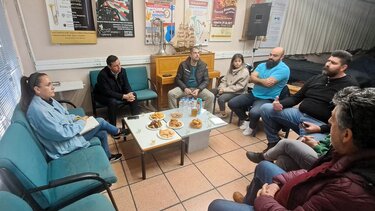 Άγιος Νικόλαος: Συνάντηση Μενεγάκη με το νέο Δ.Σ. του Συλλόγου Φίλων Φιλαρμονικής