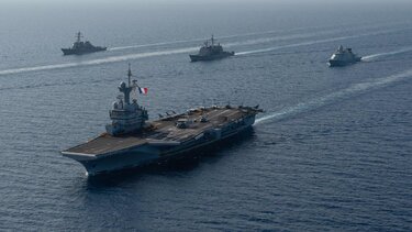 Ρότα για την ανατολική Μεσόγειο έβαλε το γαλλικό αεροπλανοφόρο Σαρλ Ντε Γκολ