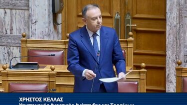 Χρ. Κέλλας στη Βουλή: Σε εφαρμογή σχέδιο αντιμετώπισης του αφθώδους πυρετού στη Λέσβο