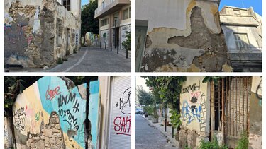 "Κίνδυνος-θάνατος στα γραφικά σοκάκια του Λάκκου – Καθημερινή απειλή για εκατοντάδες μαθητές και πολίτες"