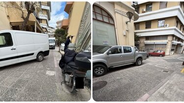 Οδός Θεσσαλονίκης, Πεζόδρομος, Αυτοκίνητα