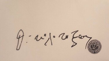 κολοκοτρώνης υπογραφή