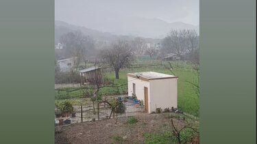 Ο πεντάγνωμος… Μάρτης έφερε βροχές και χαλάζι στην Κρήτη